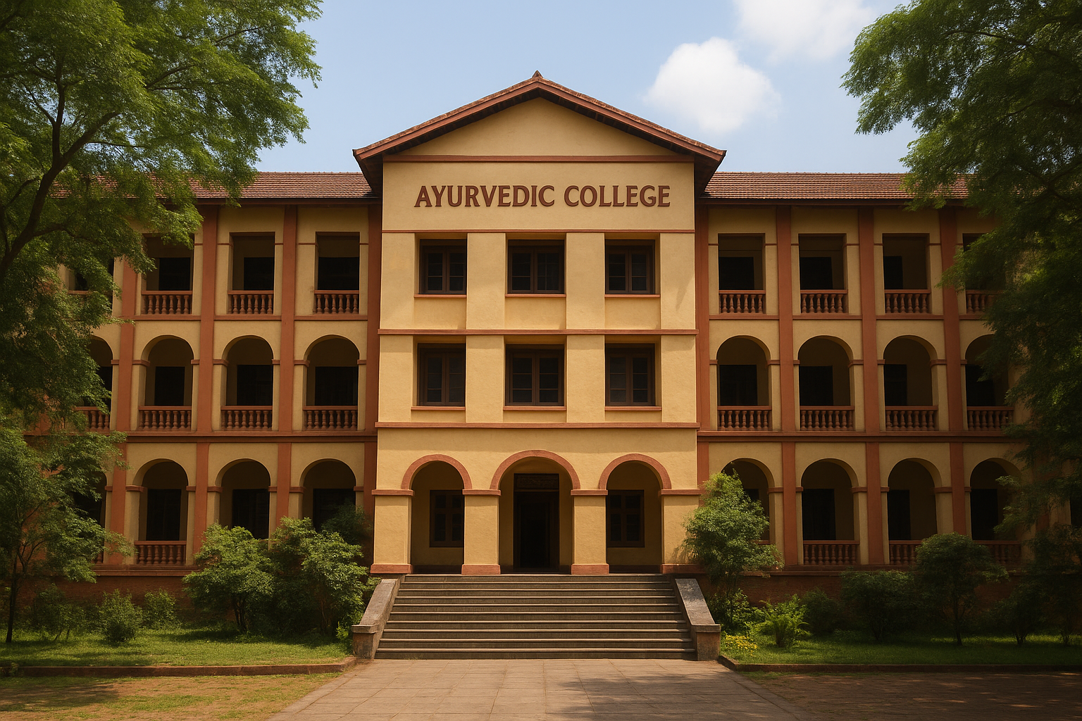 Ayurveda collage